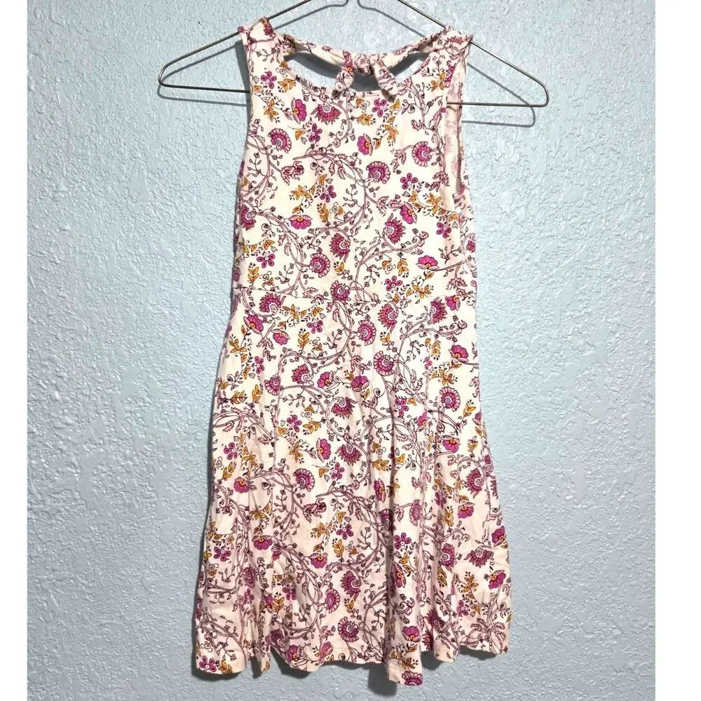 Girl's Old Navy Tank Top Style Dress w/Tie Back Like New Sz 8
